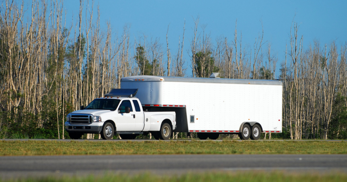 Pick up truck pulling a trailer-is it insured?