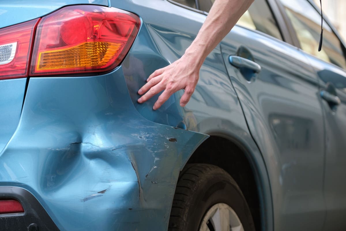 Car damaged while parked